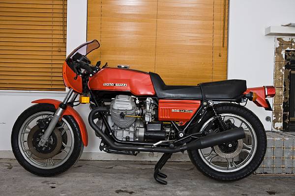 Appraisal: c Moto Guzzi cc Le Mans Mark Frame no Engine