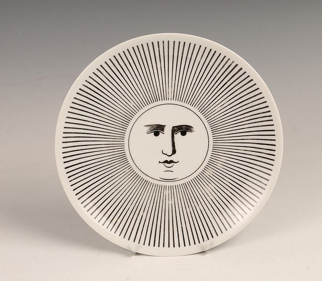 Appraisal: Piero Fornasetti Italian - 'Sun' platemarked 'Exhibition of Fornasetti's Decorative