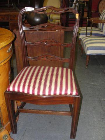 Appraisal: Pair of Ribbon Back Chairs From a West th Street