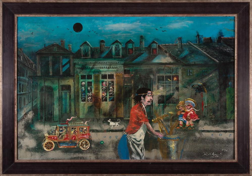 Appraisal: Noel Rockmore American New Orleans - French Quarter Characters in