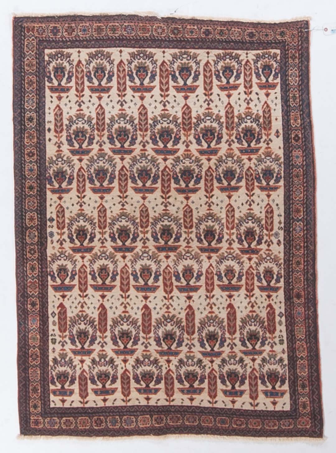 Appraisal: Unusual Antique Afshar Zeli Sultan rug x Persia circa Condition