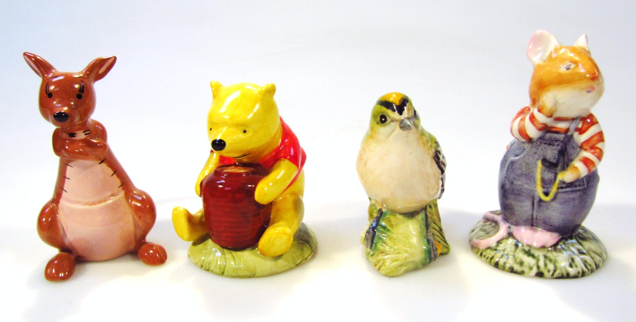 Appraisal: Various Royal Doulton and other figures Winnie The Pooh etc