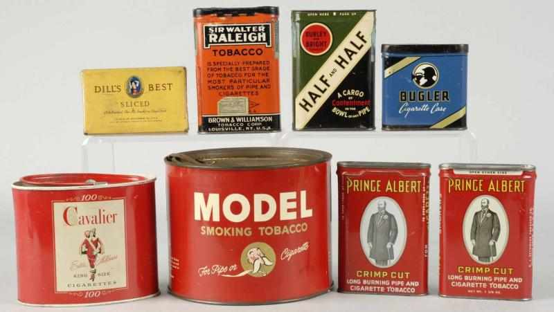 Appraisal: Lot of Assorted Tobacco Tins Condition Excellent Plus - Near