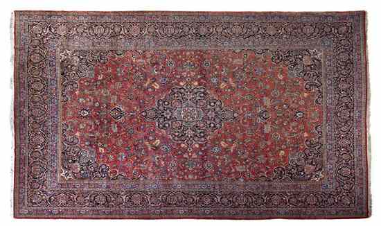 Appraisal: A Tabriz Wool Rug first half th century having a