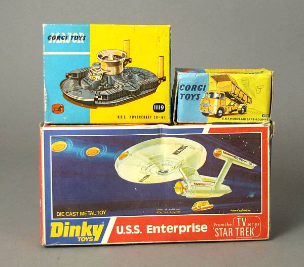 Appraisal: British Boxed Toys Lot includes a boxed Enterprise Van a