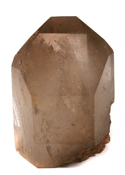 Appraisal: Large Polished Quartz Crystal Point height in width in depth