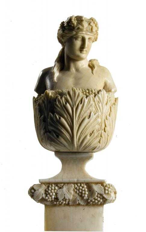 Appraisal: AN IVORY PAGE TURNER the handle well carved in the