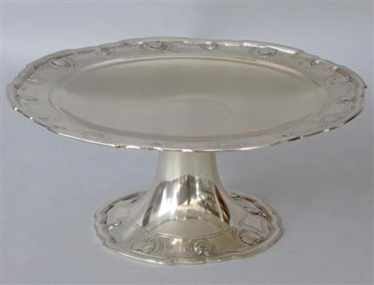 Appraisal: Sterling silver cake plate tiffany co new york ny th