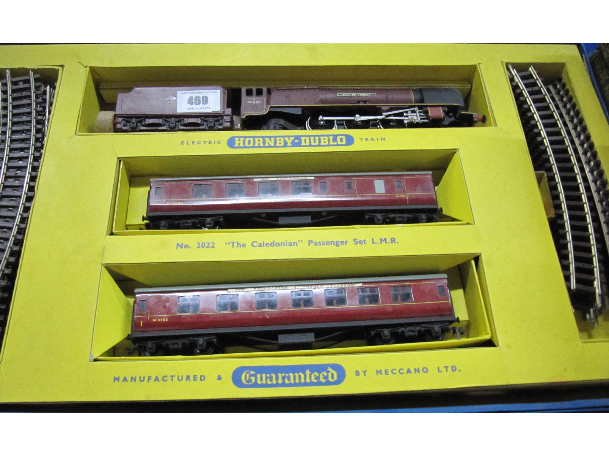 Appraisal: A Hornby 'The Caledonian' passenger set No in box