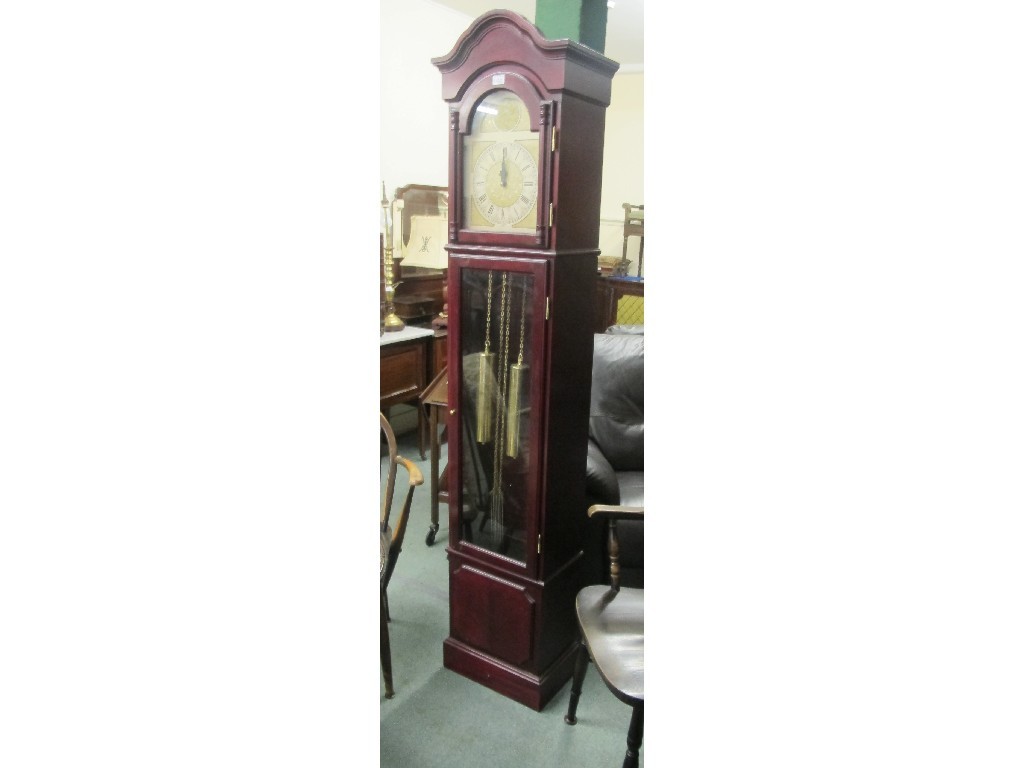 Appraisal: Reproduction Tempus Fugit seven day longcase clock