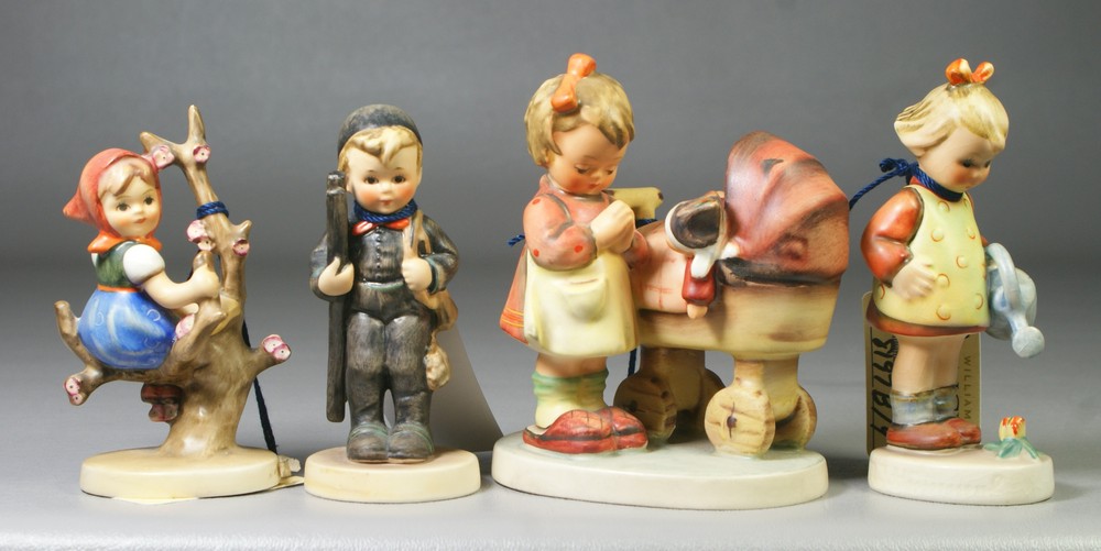 Appraisal: Hummel figurines Doll Mother Hum Chimney Sweep Hum Little Gardener