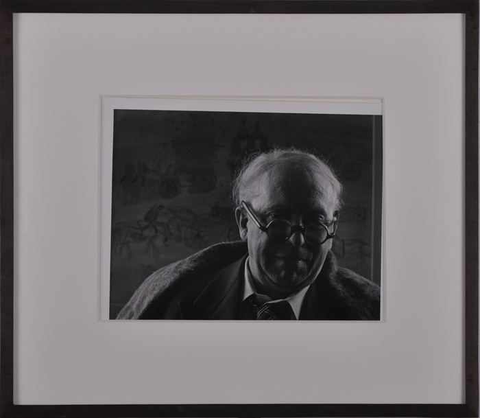 Appraisal: ARNOLD NEWMAN - RAOUL DUFY NEW YORK CITY Gelatin silver