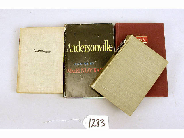 Appraisal: Collection of books including For Whom the Bell Tolls by