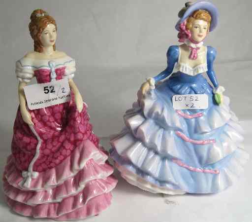 Appraisal: Royal Doulton Figures Hannah HN and Sweet Sixteen HN boxed