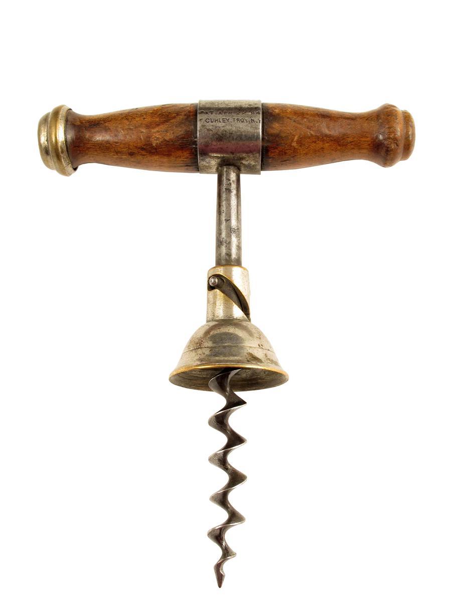 Appraisal: An American Curley Patent corkscrew