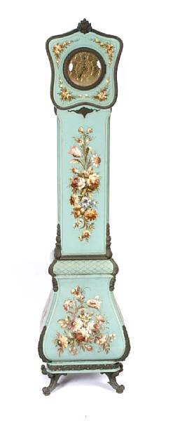 Appraisal: A French Provincial style tall case clock height in width