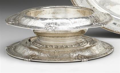 Appraisal: Sterling silver bowl and stand gorham manufacturing co providence ri