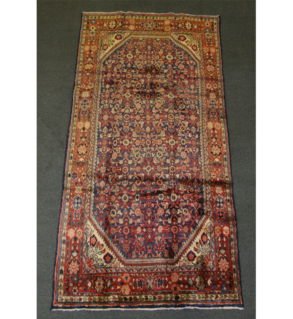 Appraisal: Semi-antique Hamadan area rug x