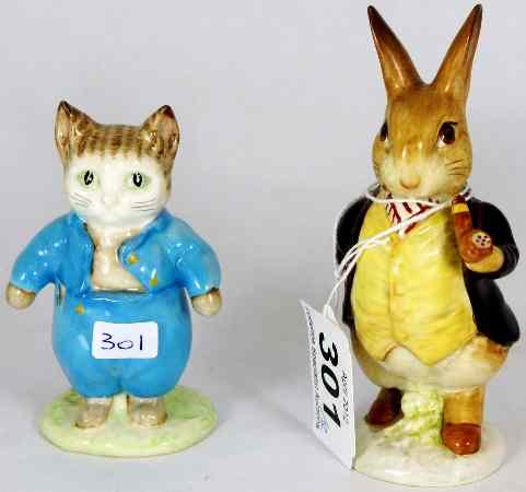 Appraisal: Beswick Beatrix Potter Figure Tom Kitten and Mr Benjamin Bunny