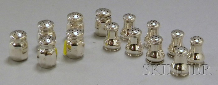 Appraisal: Fourteen Individual Salt and Pepper Shakers comprising a set of