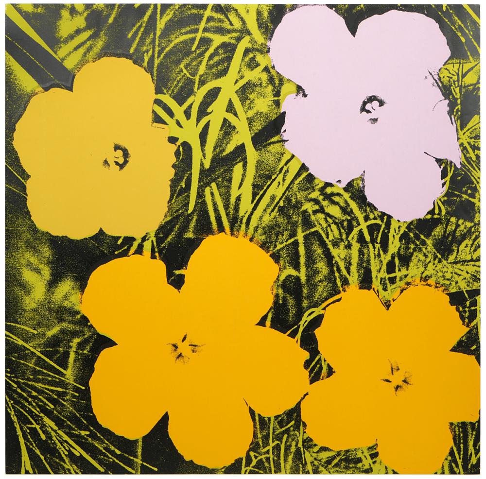 Appraisal: ANDY WARHOL SCREENPRINT 'FLOWERS II 'Andy Warhol American - F