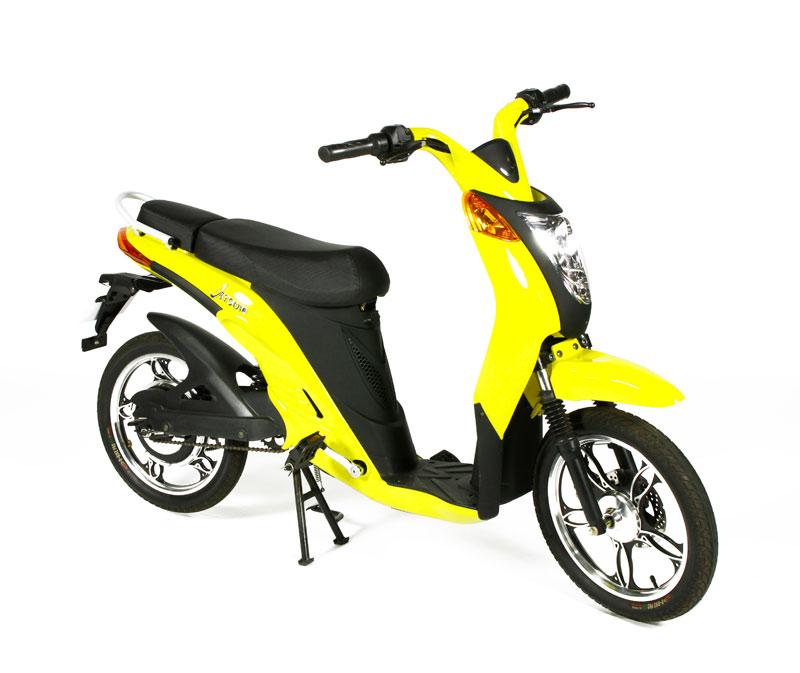 Appraisal: - Jetson Electric Bike Jetson electric bike in yellow with