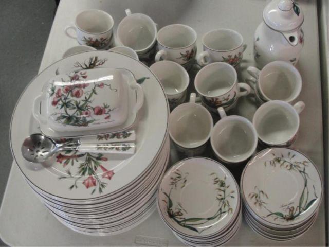 Appraisal: Large Lot of Villeroy Boch Botanica Porcelain From an Orange