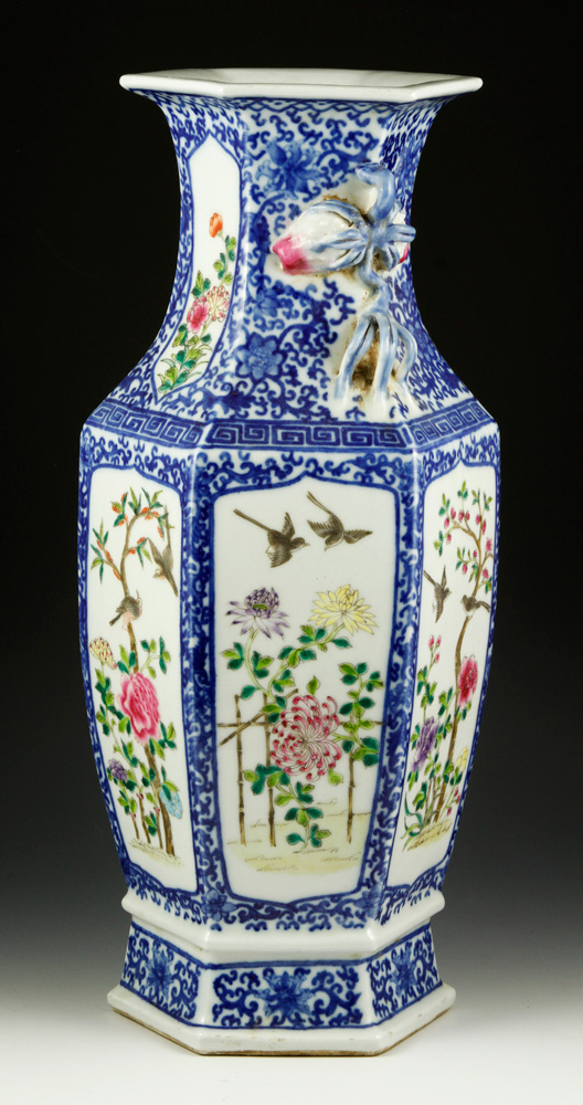 Appraisal: - Famille Rose Porcelain Vase Famille rose porcelain vase China