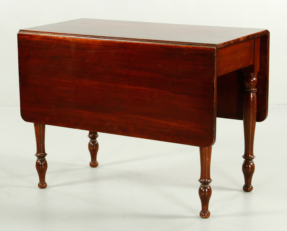 Appraisal: - th C Drop Leaf Table th century drop leaf