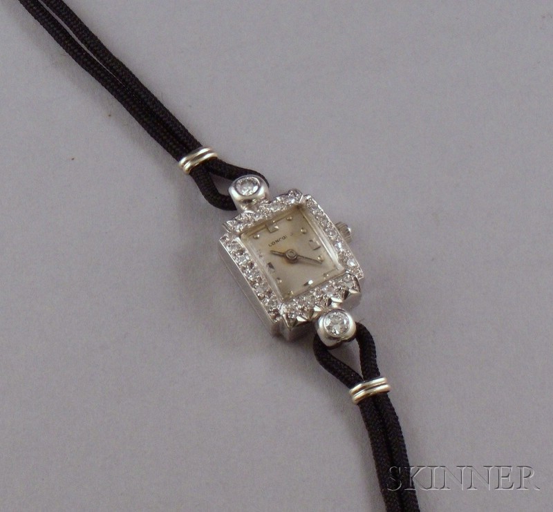 Appraisal: Lady's kt Gold and Diamond Concord Wristwatch