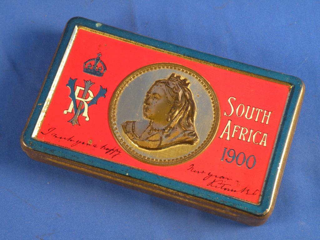 Appraisal: A Queen Victoria military christmas box for South Africa complete