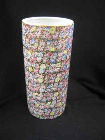 Appraisal: Chinese ''Thousand Flowers'' Porcelain Vase cylindrical '' excellent