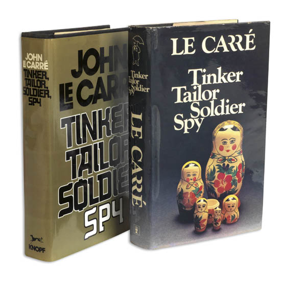 Appraisal: LE CARR JOHN Tinker Tailor Soldier Spy vo gilt-lettered black