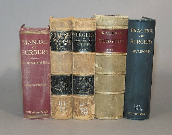 Appraisal: MEDICINE - SURGERY Approximately titles on surgery including Gross Samuel