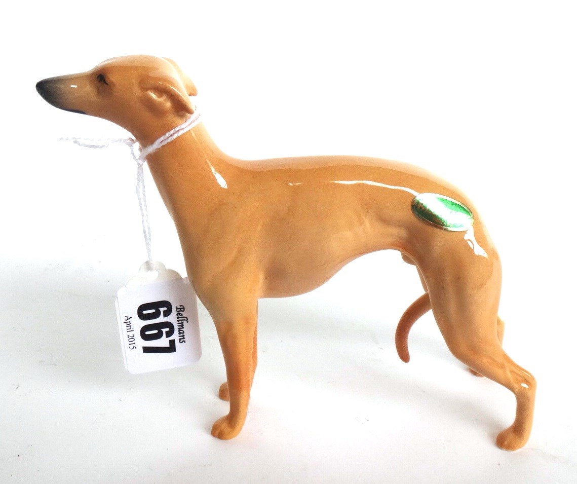 Appraisal: Six Beswick dogs an alsatian a terrier a greyhound a