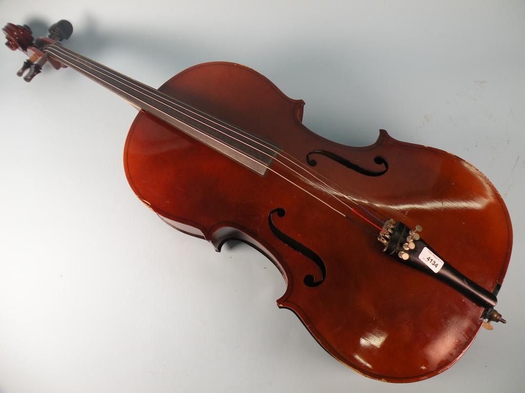 Appraisal: A Tatra Stradivarius model cello by Rosetti made in Czechoslovakia