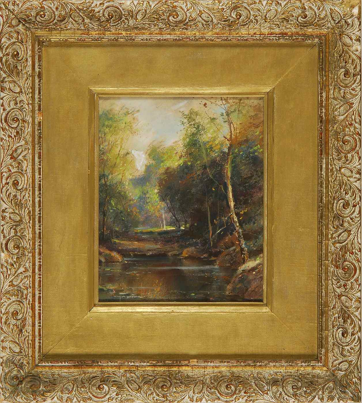 Appraisal: WAYNE BEAM MORRELLAmerican b Ipswich Brook'' Signed lower left ''Wayne