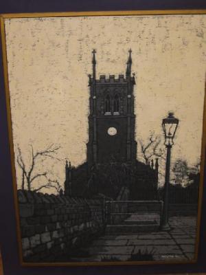 Appraisal: STUART WALTON St Marks Chuch Woodhouse Leeds signed and dated