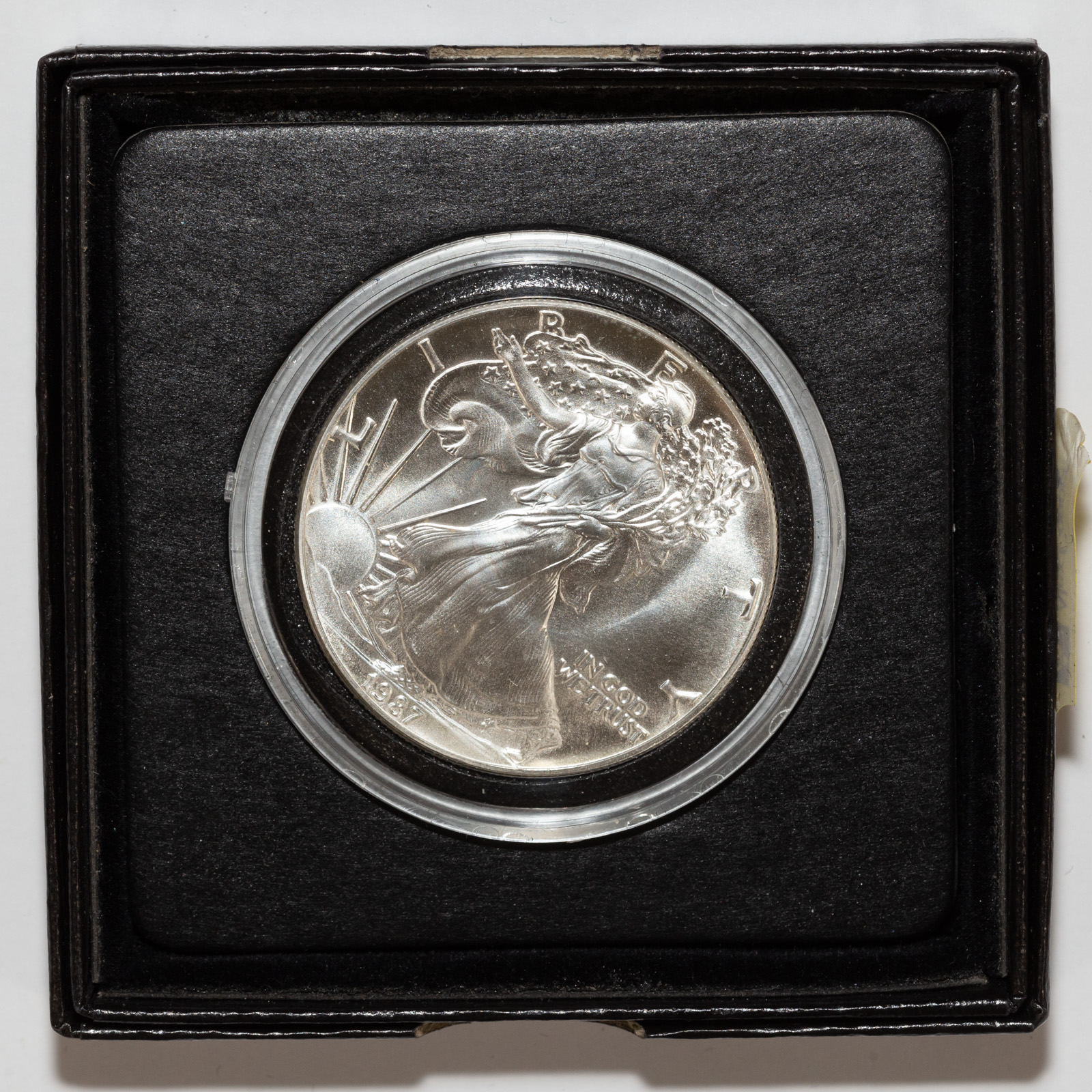 Appraisal: SILVER AMERICAN EAGLE BU Second year of production in a