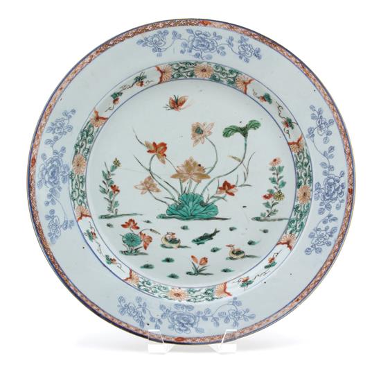 Appraisal: Sale Lot A Chinese Export Porcelain Plate circa Diameter inches