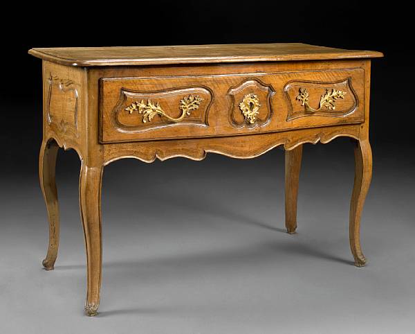 Appraisal: A Louis XV Provincial side table third quarter th century