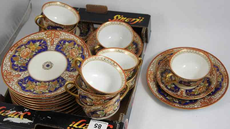 Appraisal: Collection of pre - noritake Meito China comprising x ''