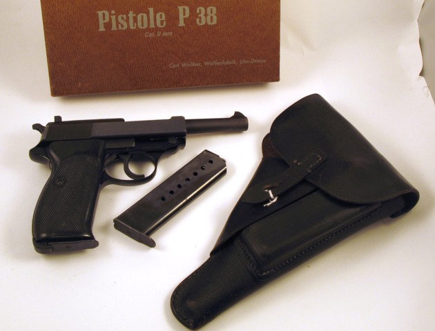 Appraisal: WEST GERMAN MADE WALTHER P DOUBLE ACTION SEMI-AUTOMATIC PISTOL MM