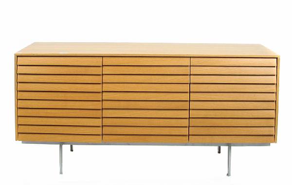 Appraisal: A Terence Woodgate 'Sussex' credenza late th century height in