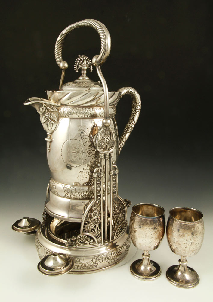 Appraisal: - Meriden Company Water Pitcher Meriden Company water pitcher silver