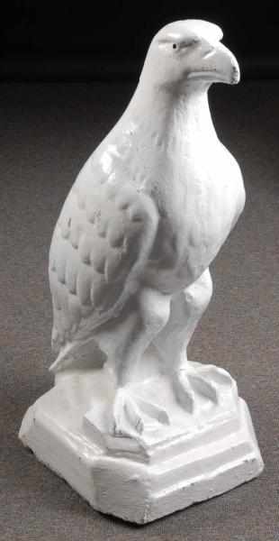 Appraisal: Large Concrete White Eagle Gasoline Figure Description s This kind