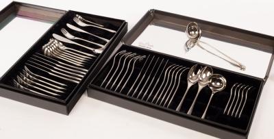 Appraisal: Rosenthal stainless steel flatware 'Taille' pattern by Tapio Wirkkala -