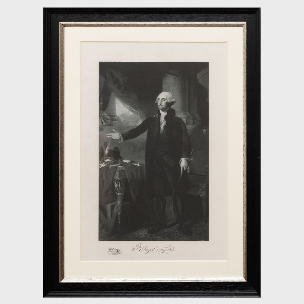 Appraisal: After American School Washington and Jefferson Two photomechanical reproductions x