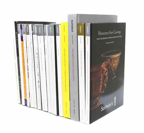 Appraisal: A Collection of Asian Art Catalogues Sotheby's comprised of catalogues