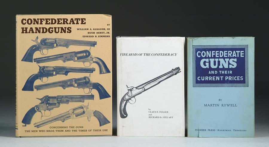 Appraisal: LOT OF FIVE VOLUMES RELATING TO FIREARMS OF THE CONFEDERACY